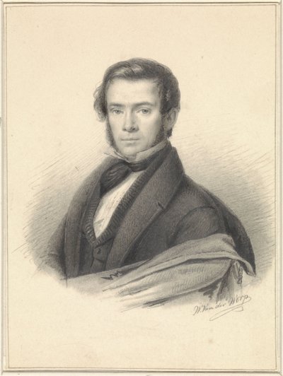 Ritratto di George Gillis Haanen, Gilles, di Willem van der Worp. Una scansione fornita dal Rijksmuseum. La data è stimata da Willem van der Worp